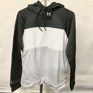 Under Armour Women’s Qualifier Block Fleece Hood - Charcoal